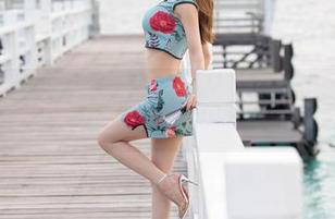 MiStar魅妍社 – 不想承认,但Mieko林美惠子的白裙更新,真让人多看了一眼。